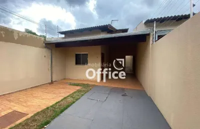 Casa com 3 quartos à venda, 91 m² por r$ 270.000 - residencial morumbi - anápolis/go