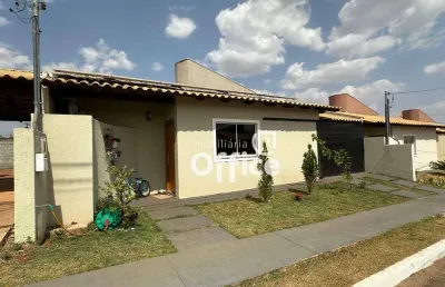 Casa com 3 quartos  à venda, 130 m² por r$ 350.000 - condomínio residencial villa lobos - anápolis/go