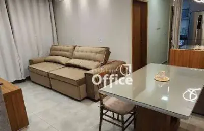 Apartamento com 2 dormitórios à venda, 63 m² por r$ 305.000,00 - lourdes - anápolis/go