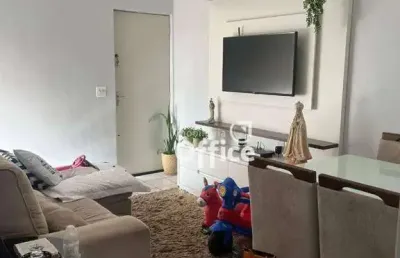 Apartamento com 2 quartos mobiliado à venda, 56 m² por r$ 250.000 - setor sul jamil miguel - anápolis/go