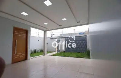 Casa com 3 quartos à venda, 140 m² por r$ 490.000 - residencial cerejeiras - anápolis/go