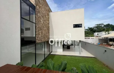 Sobrado com 4 dormitórios à venda, 332 m² por r$ 3.000.000,00 - residencial anaville - anápolis/go