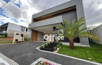 Casa com 4 quartos à venda, 202 m² por r$ 2.100.000 - condomínio grand trianon - anápolis/go