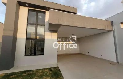 Casa com 3 dormitórios à venda, 120 m² por r$ 550.000,00 - loteamento residencial verona - anápolis/go