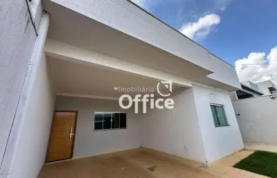 Casa com 3 quartos à venda, 143 m² por r$ 500.000 - jardim itália - anápolis/go