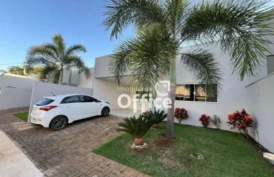 Casa com 3 dormitórios à venda, 133 m² por r$ 520.000,00 - chácaras colorado - anápolis/go
