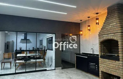 Sobrado com 3 dormitórios à venda, 300 m² por r$ 1.200.000,00 - residencial ana caroline - anápolis/go