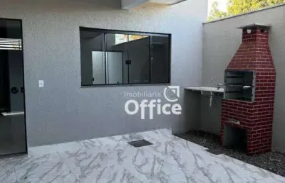 Casa com 2 quartos à venda, 70 m² por r$ 299.000 - residencial cidade industrial - anápolis/go