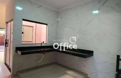 Casa com 3 dormitórios à venda, 93 m² por r$ 350.000,00 - residencial dom felipe - anápolis/go