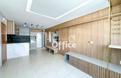 Apartamento com 3 dormitórios à venda, 80 m² por r$ 380.000,00 - parque dos pirineus - anápolis/go