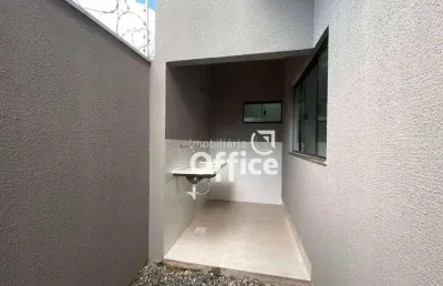 Casa com 3 quartos à venda, 107 m² por r$ 350.000 - jardim arco verde - anápolis/go