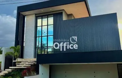 Casa com 4 quartos à venda, 280 m² por r$ 2.100.000 - condomínio residencial grand trianon - anápolis/go