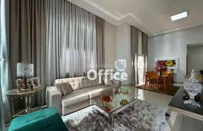 Casa com 3 suítes à venda, 243 m² por r$ 1.650.000 - condominio residencial anaville - anápolis/go