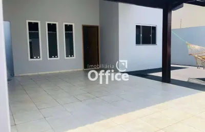 Linda casa com 3 quartos à venda, por r$ 350.000 - residencial aldeia dos sonhos - anápolis/go