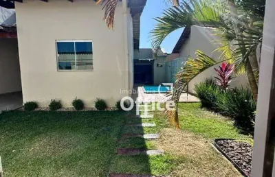 Casa com 3 quartos à venda, 120 m² por r$ 400.000 - residencial aldeia dos sonhos - anápolis/go