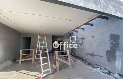 Casa com 3 dormitórios à venda, 105 m² por r$ 350.000,00 - residencial campos do jordão - anápolis/go