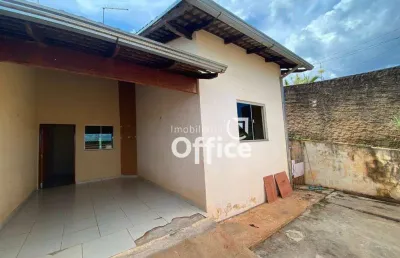 Casa com 3 quartos à venda, 125 m² por r$ 230.000 - víviam parque - anápolis/go