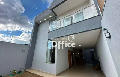 Casa com 3 dormitórios à venda, 150 m² por r$ 650.000,00 - residencial villa bella - anápolis/go