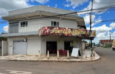 Sobrado com ponto comercial à venda, 292 m² por r$ 900.000 - parque residencial das flores - anápolis/go