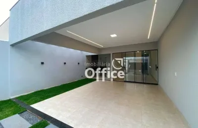 Casa com 3 dormitórios à venda, 105 m² por r$ 375.000,00 - residencial vale do sol - anápolis/go