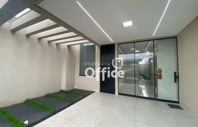 Casa com 3 quartos à venda, 115 m² por r$ 390.000 - residencial campos do jordão - anápolis/go