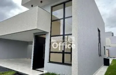 Casa com 3 dormitórios à venda, 180 m² por r$ 1.250.000,00 - residencial jardins do lago - anápolis/go