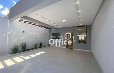 Casa com 3 dormitórios à venda, 105 m² por r$ 390.000,00 - residencial vida nova - anápolis/go
