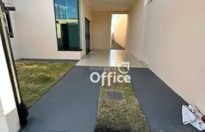 Casa com 3 quartos à venda, 105 m² por r$ 370.000 - jardim ibirapuera - anápolis/go