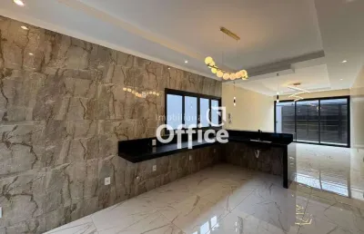 Casa com 3 quartos à venda, 125 m² por r$ 550.000 - jardim itália - anápolis/go