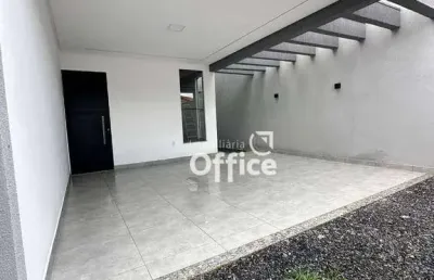 Casa com 3 quartos à venda, 101 m² por r$ 350.000 - setor summerville - anápolis/go