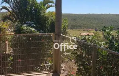 Chácara com 4 dormitórios à venda, 5000 m² por r$ 350.000,00 - rural - abadiânia/go