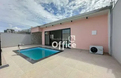 Casa com 4 quartos à venda, 110 m² por r$ 800.000 - jk parque industrial nova capital - anápolis/go