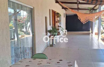 Casa com 3 quartos à venda, 260 m² por r$ 550.000 - residencial mônica braga - anápolis/go