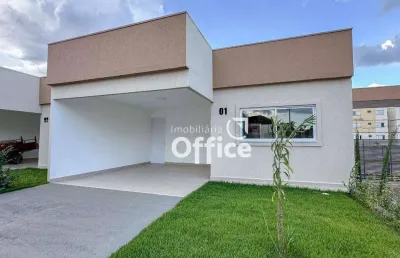 Casa com 3 dormitórios à venda, 99 m² por r$ 420.000,00 - chácaras colorado - anápolis/go