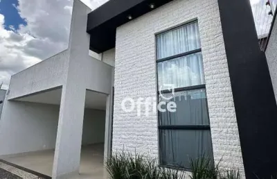 Casa mobiliada à venda com 3 quartos - jardim ana paula/anápolis