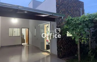 Casa com 3 quartos à venda, 95 m² por r$ 380.000 - residencial vale do sol - anápolis/go