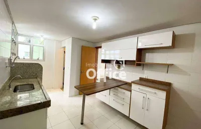 Apartamento com 3 quartos à venda, 95 m² por r$ 450.000 - vila santa isabel - anápolis/go