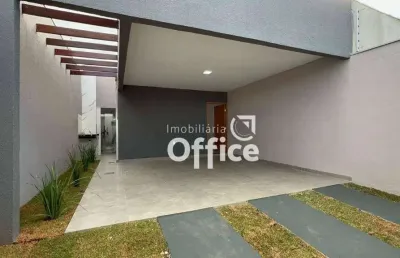 Casa com 3 quartos à venda, 105 m² por r$ 400.000 - parque brasília 2ª etapa - anápolis/go