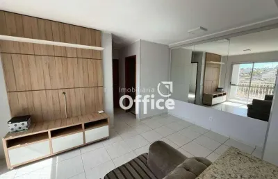 Apartamento com 2  quartos à venda, 60 m² por r$ 340.000 - jardim europa - anápolis/go