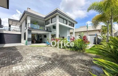Sobrado de 2 terrenos à venda, 631 m² - condomínio residencial grand trianon - anápolis/go