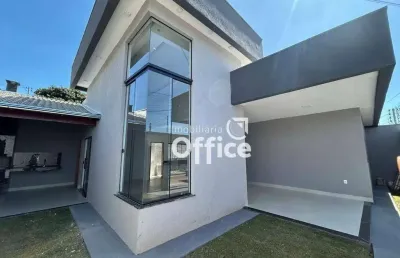 Casa com 3 dormitórios à venda, 115 m² por r$ 420.000,00 - campos elísios - anápolis/go