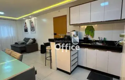 Apartamento com 3 quartos à venda, 79 m² por r$ 370.000 - chácaras colorado - anápolis/go