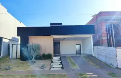 Casa com 3 dormitórios à venda, 190 m² por r$ 1.050.000,00 - condomínio terras alpha anápolis - anápolis/go