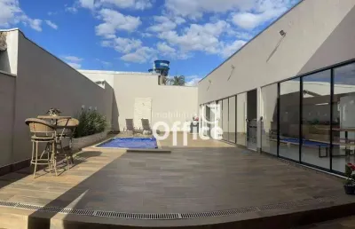 Casa com 3 quartos, piscina aquecida e área gourmet à venda, 195 m² por r$ 620.000 - jardim progresso - anápolis/go