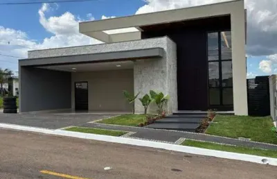 Casa com 4 dormitórios à venda, 235 m² por r$ 2.300.000,00 - condomínio grand trianon  - anápolis/go
