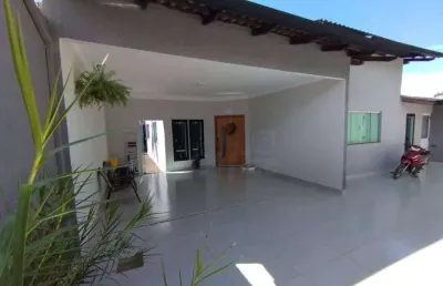 Casa com 3 quartos sendo 1 suite , sala , cozinha com planejados , pergolato coberto, à venda, 200 m² por r$ 900.000 - anápolis city - anápolis/go