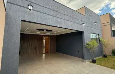 Casa com 3 dormitórios à venda, 130 m² por r$ 570.000,00 - loteamento residencial verona - anápolis/go
