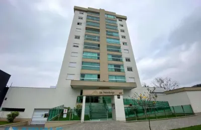 Apartamento com 2 quartos para alugar na rua engenheiro paul werner, 440, itoupava seca, blumenau, 80 m2 por r$ 2.900