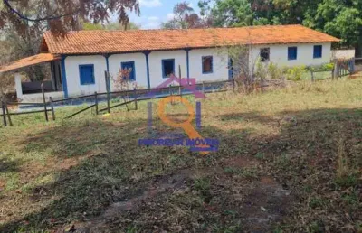 Fazenda dupla aptidão de 117 ha formada em morro da garça-mg