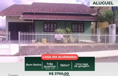Casa em condomínio fechado com 4 quartos para alugar na Rua João Pieper, 171, Bom Retiro, Joinville